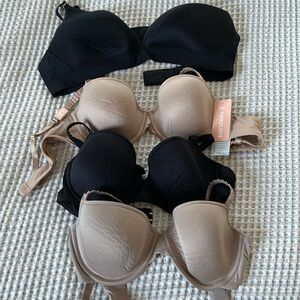 NWT! Four Third Love bras size 34 B 1/2